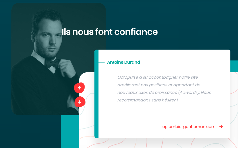 Le Plombier Gentleman recommande Octopulse